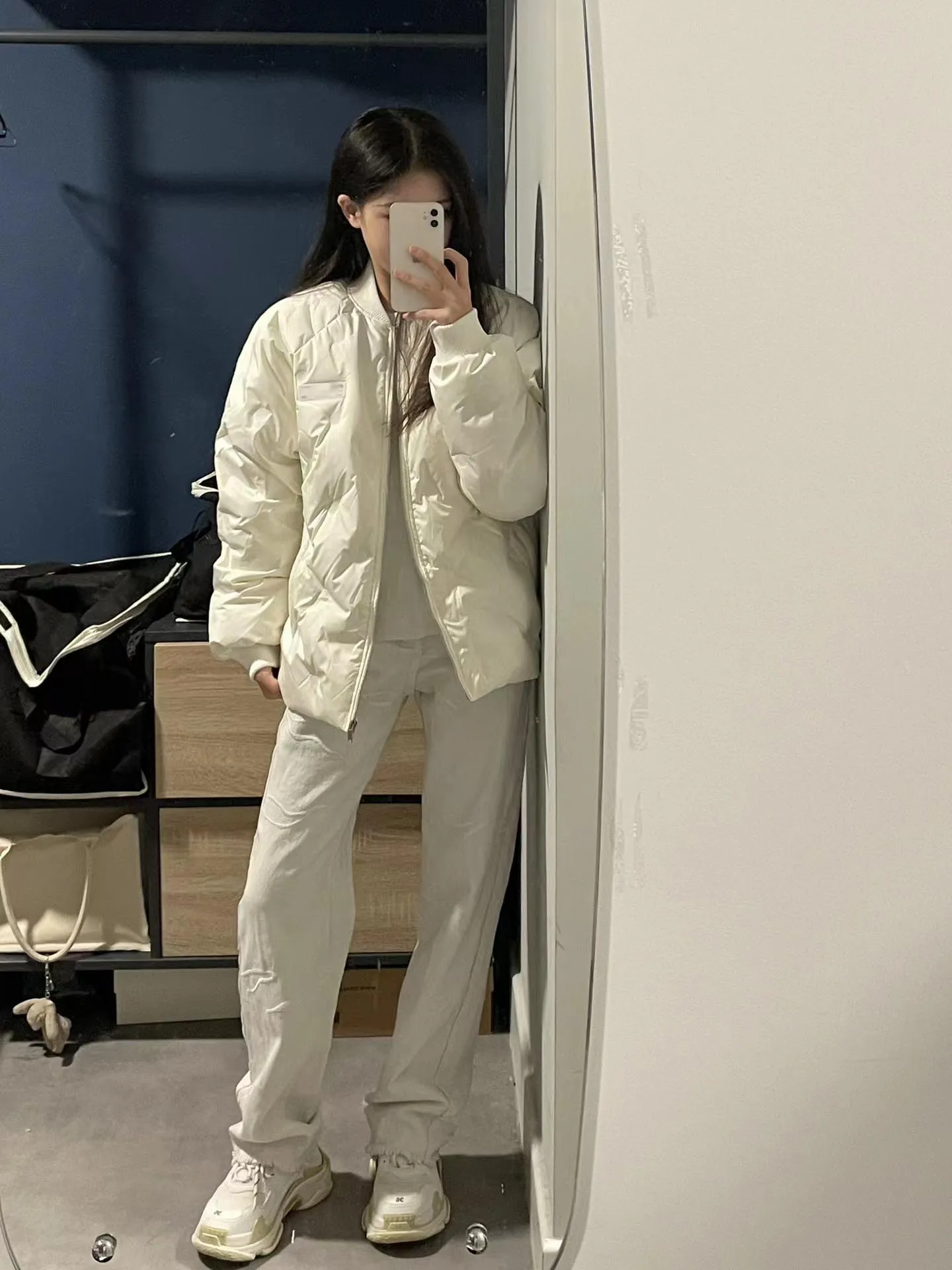 Пуховик одежда с хлопковой подкладкой женское маленькое зимнее пальто верхняя