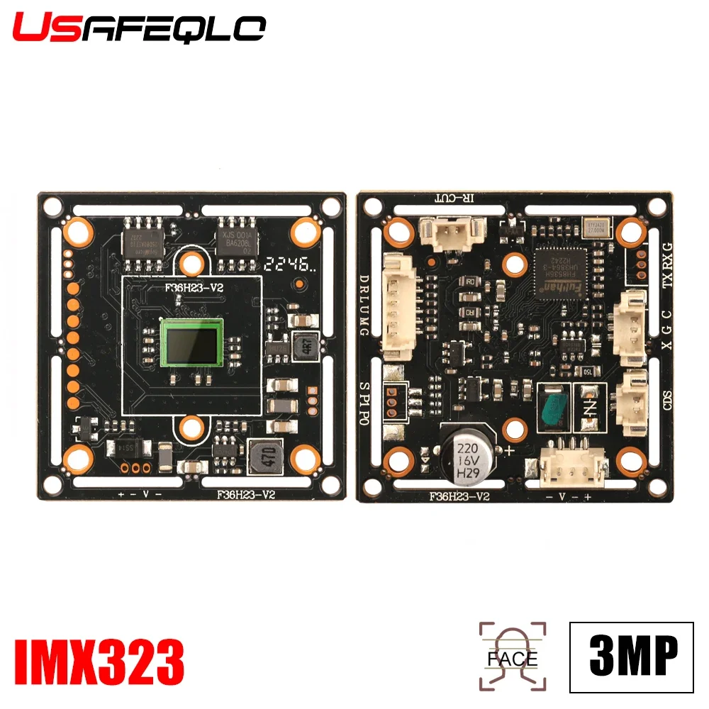 

1080P 2.0MP 1920*1080 CCTV Camera module board CMOS HD AHD Camera Module FH8536H DSP IMX323 sensor