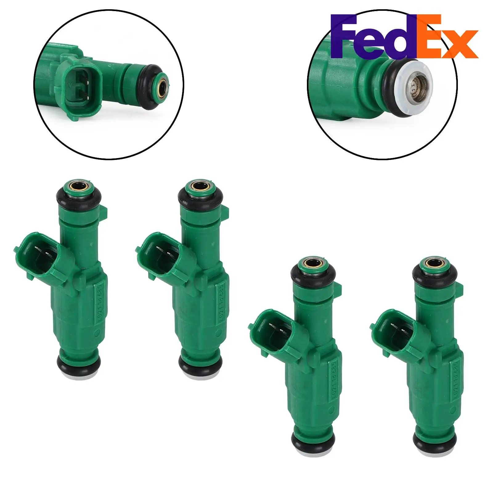 

Artudatech 4pcs Fuel Injectors Fit For Hyundai Sonata For Kia Optima Magentis 2.4L 842-12329 84212329 L0211D685 Car Auto Parts