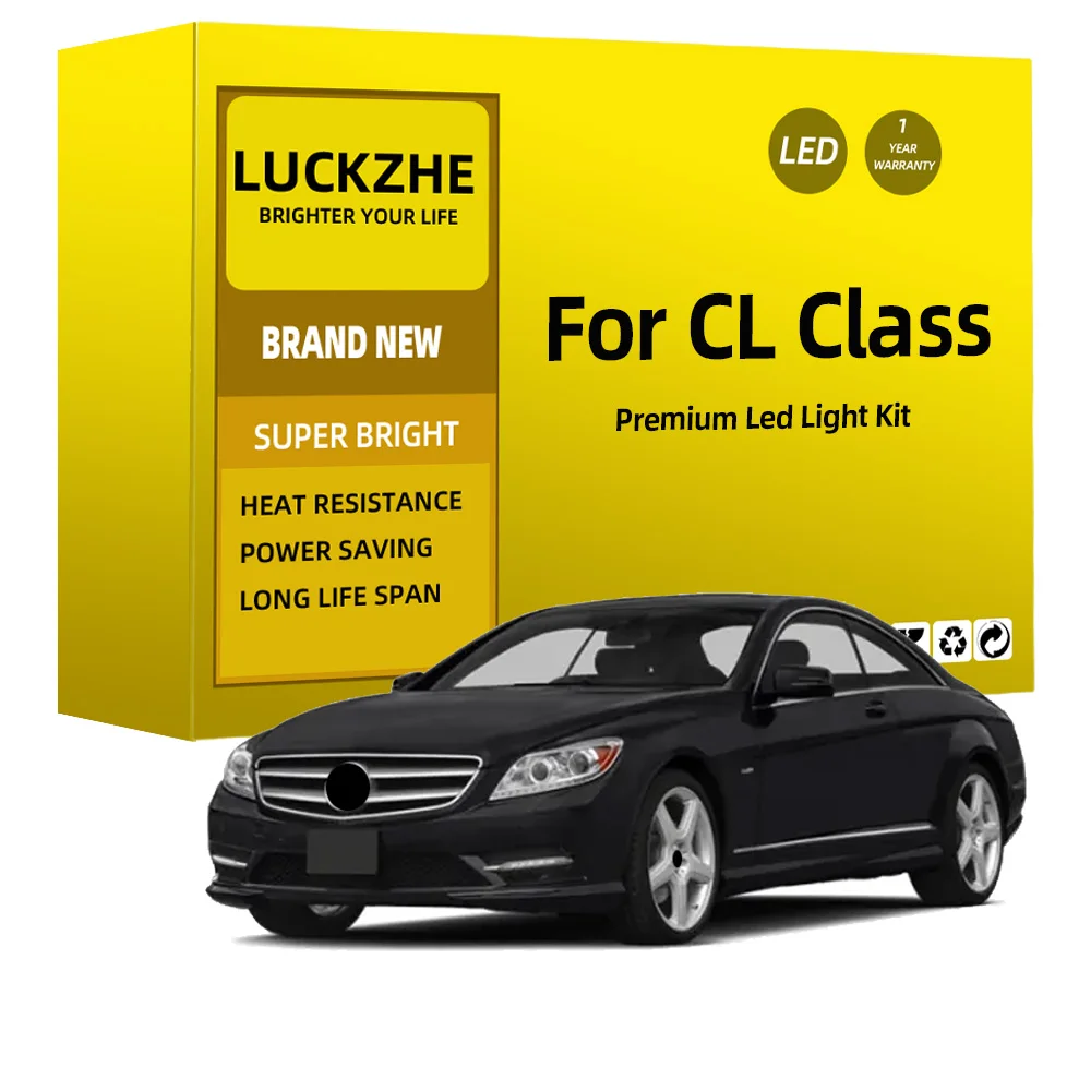

Комплект светодиодного освещения для салона Mercedes Benz CL Class W215 W216 C215 C216 CL500 CL600 W140 C140, светодиодсветодиодный лампы Canbus