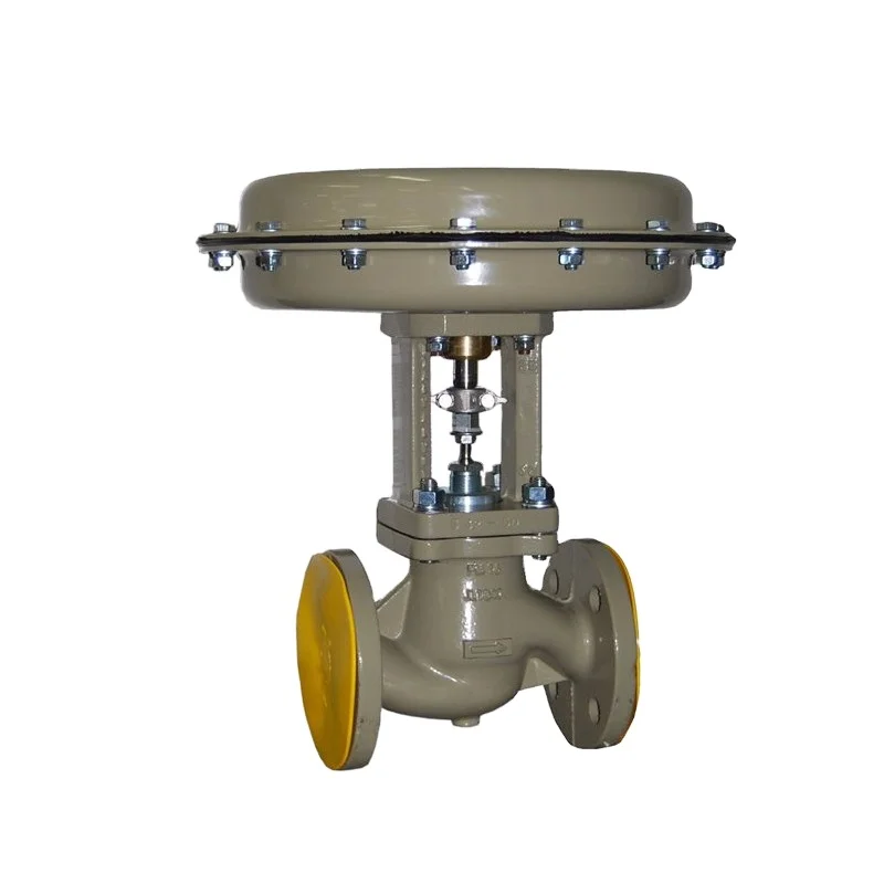

hot product wcb cf8 DN50 pneumatic pinch globe control valve made in China