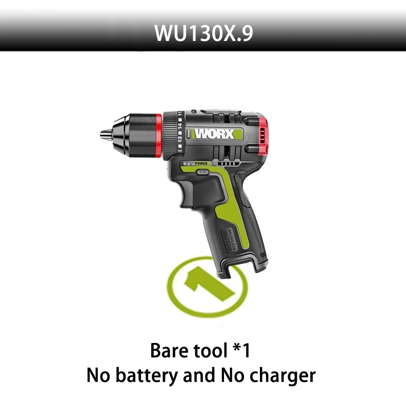 

Шуруповерт WORX WU130X 12В бесщёточный для дома