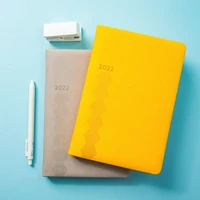 a5 schedule book daily planner weekly calendar 2022 notebook efficiency manual annual calendar notebook office school supplies