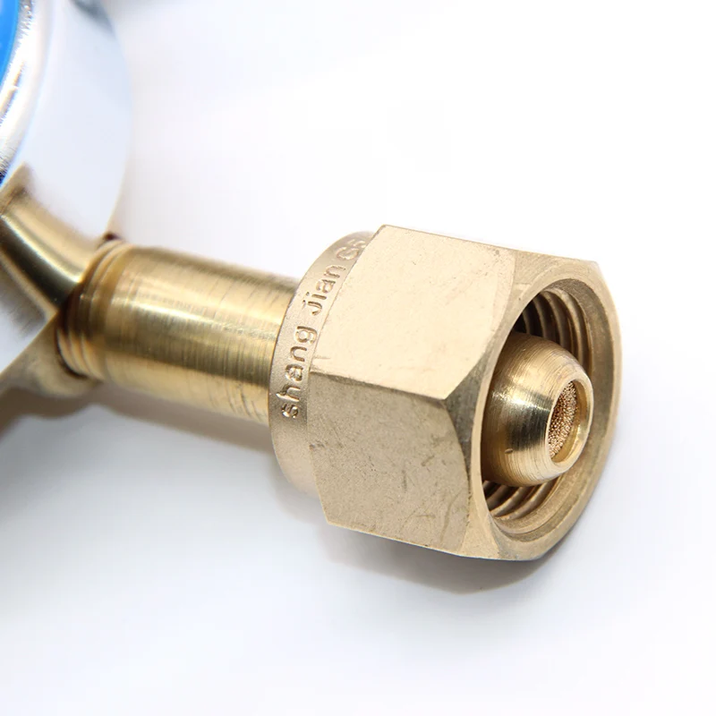 YQAr-25 * 2.5mpa Argon Cylinder Pressure Reducer Regulating Valve Gauge
