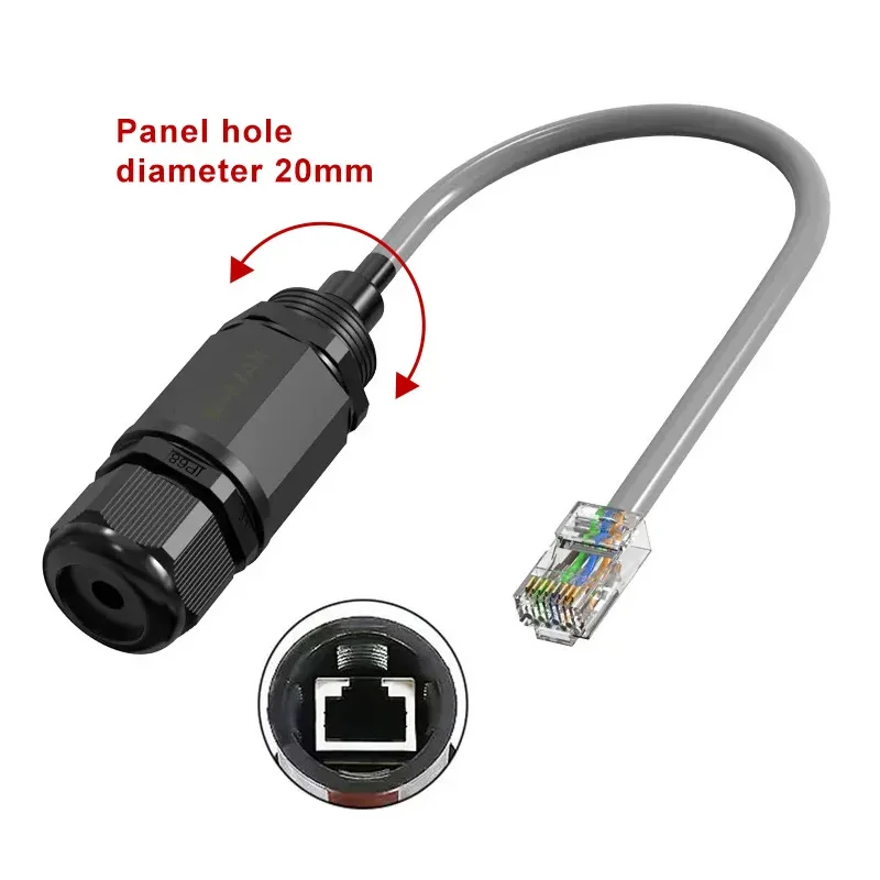 

Водонепроницаемые разъемы RJ45 DIVEDEER Waterproof RJ45 Connector