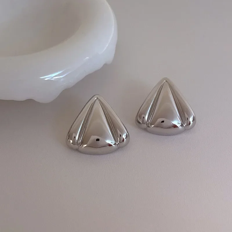 Женские Геометрические серьги-гвоздики Draweye Элегантные Простые серьги золотого