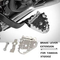 suitable motorcycle accessories brake lever extension pedal foot pedal extender for yamaha xtz1200 xtz1200 super tenere xt1200z