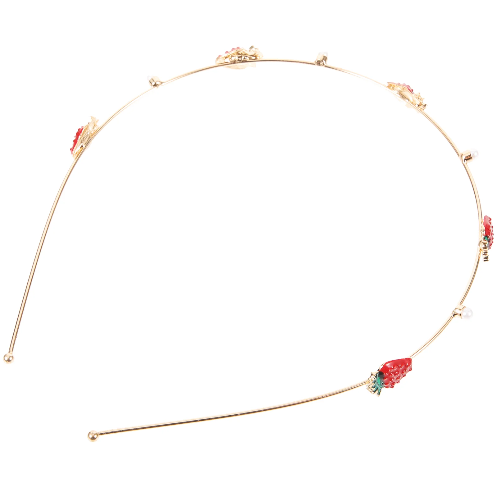 Аксессуары для волос Повязка на голову с клубникой Подружка невесты из