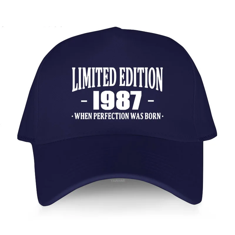 

Unisex Breathable Baseball cap Limited Edition 1987 Born 35th Year Birthday Age Present When Perfectio Was Born fashion hat