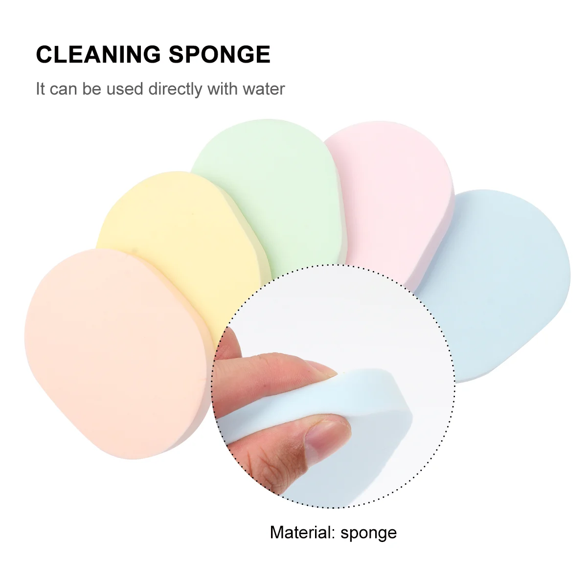 Аппликаторы для макияжа лица спонжи пудра мытья косметические подушечки ухода
