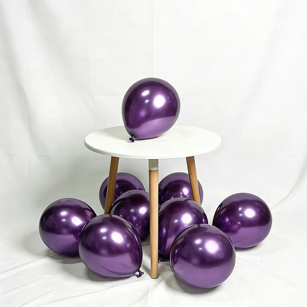 

Металлические серебряные шары Globos