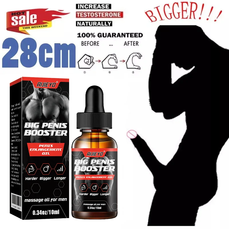 XXL Big Dick Penis Thickening Growth Massage Enlargement Oil Men Cock Enlarge Enhance Products  Accelerates Penile Erectile