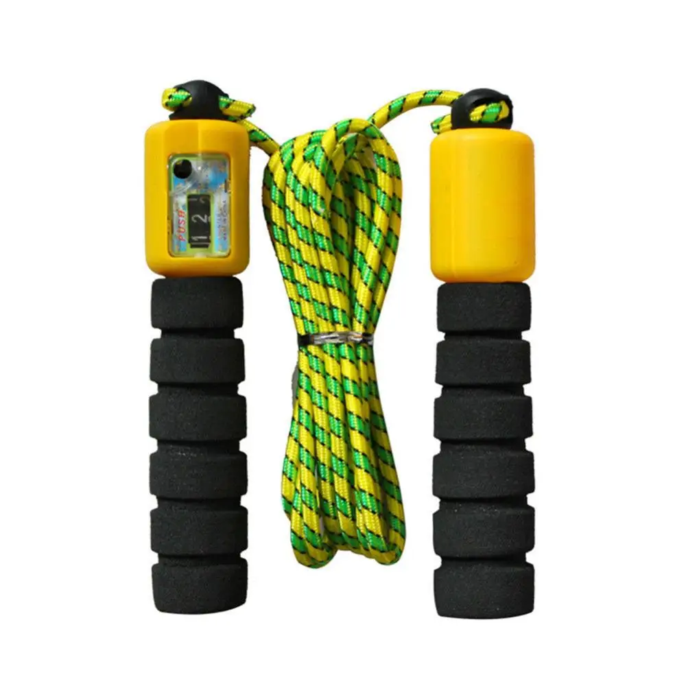 

Jump Rope Skipping Rope Speed Count Adult Kids Bodybuilding Fitness Gym Exercise Endurance School Training for Boxing MMA