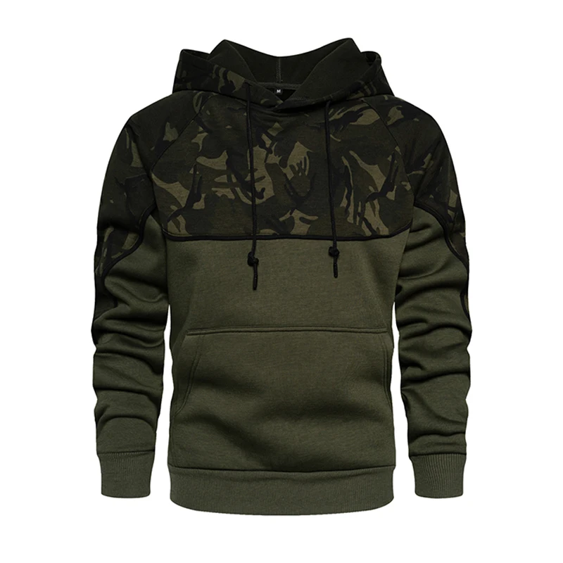 

Fleece Men's Hoodies Casual Autumn Winter New Hoodie Men Women Streetwear Mens Sweatshirts Hooded Couple Outfit Camo EU Size