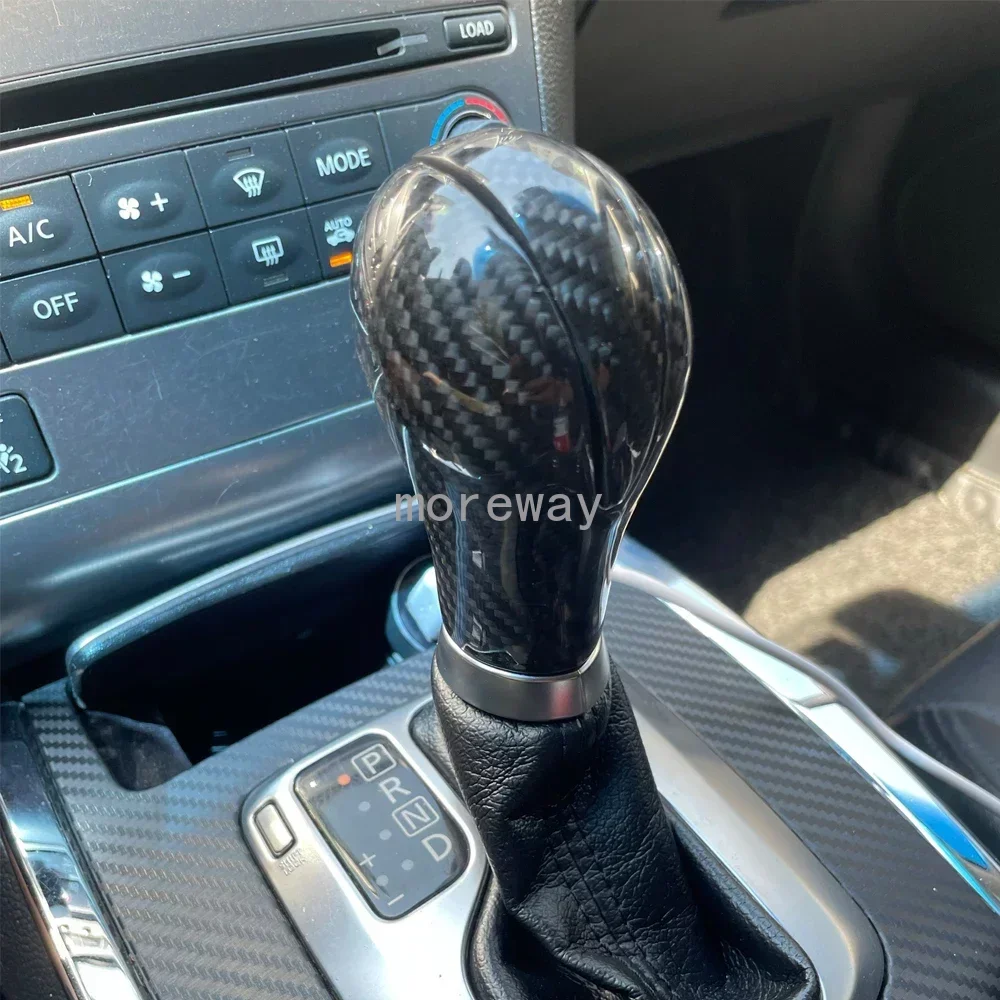 Ручка переключения передач из углеродного волокна куля для Infiniti QX56 G25 G37 FX37 EX37 QX70