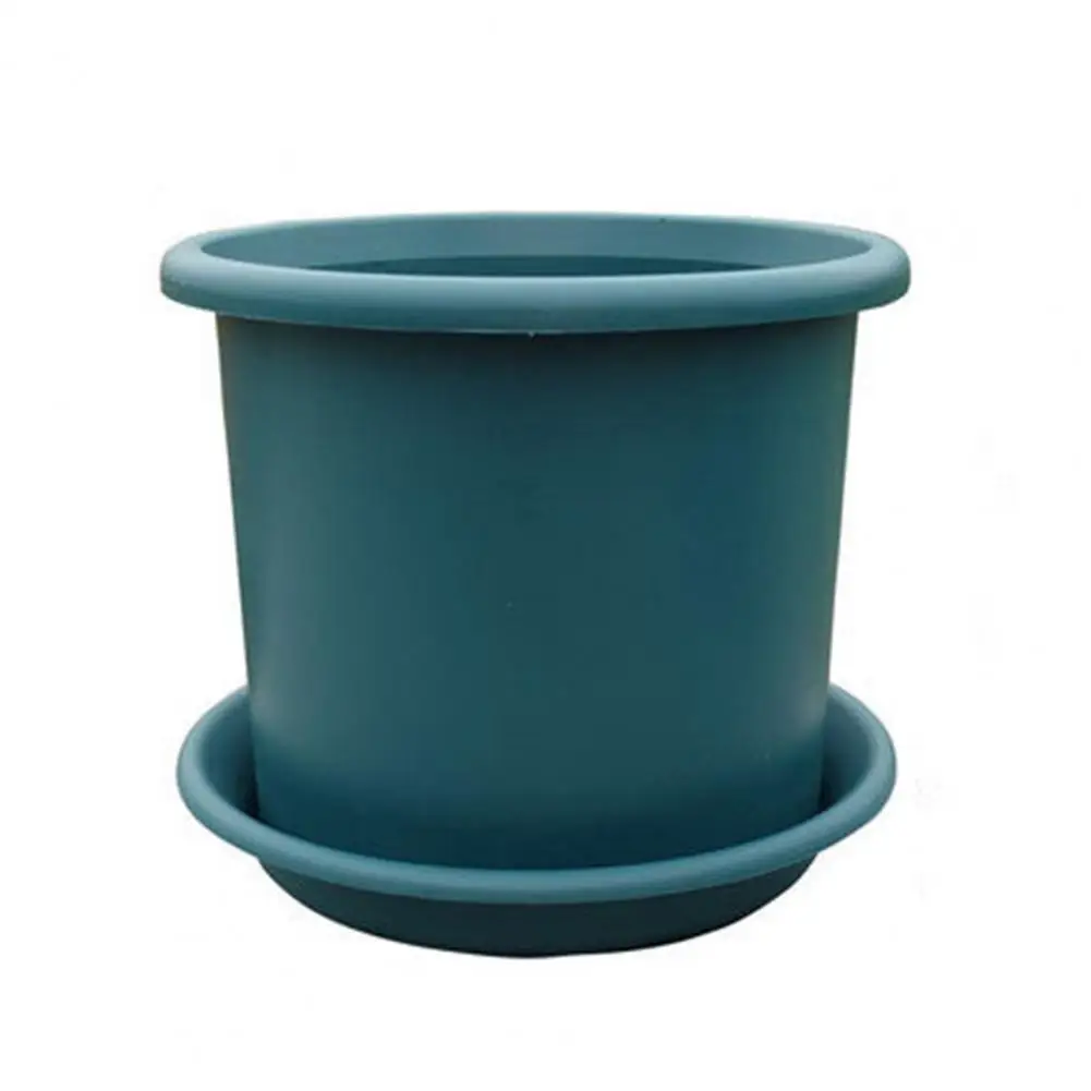 

Flower Pot Tray Nice-looking Plastic Breathable Anti-deform Water Planter Container Garedn Plants Flower Pot Home Flowerpot