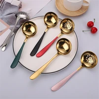 304 stainless steel spoon skimmer colander hot pot food companion kitchen restaurant western food chinese food