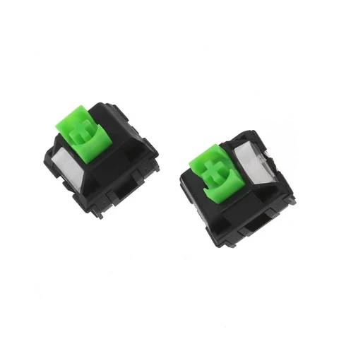 2 шт. Razer зеленый RGB SMD коммутаторы 3 Pin для Razer BlackWidow Lite механическая клавиатура Черри Gateron переключатели