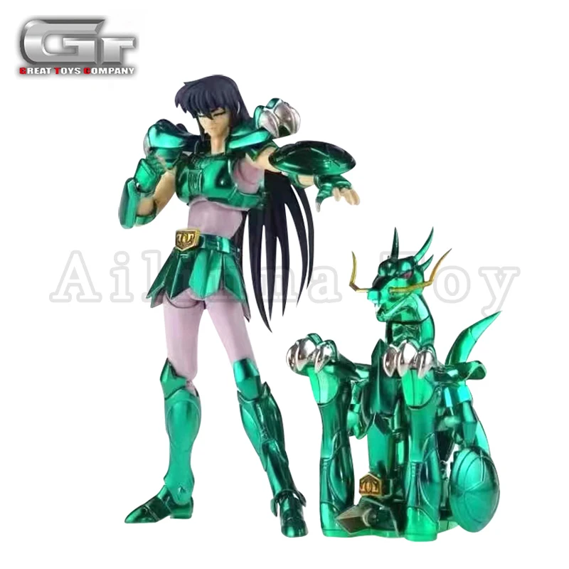 

Great Toys GT Model 18cm Action Figure Saint Seiya Cloth Myth EX Bronze Dragon Shiryu V1 Anime Model For Gift Free Shipping