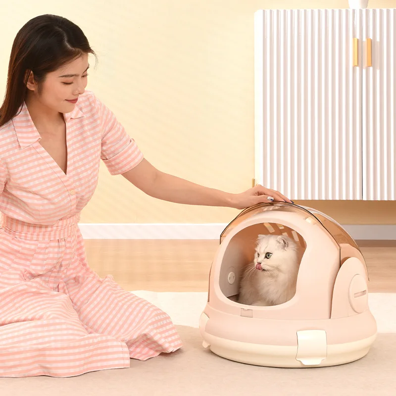 Foldable Deep Sleep Pet Cat House Removable Cat Bed House Kennel Nest Cat Furniture Protector Spray Pet Toys Interactive Pelucia