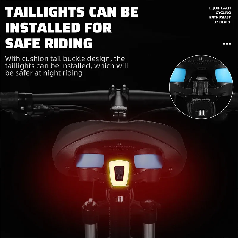 WEST BIKING MTB удобное двойное амортизирующее сиденье мягкое с пружинным седлом и