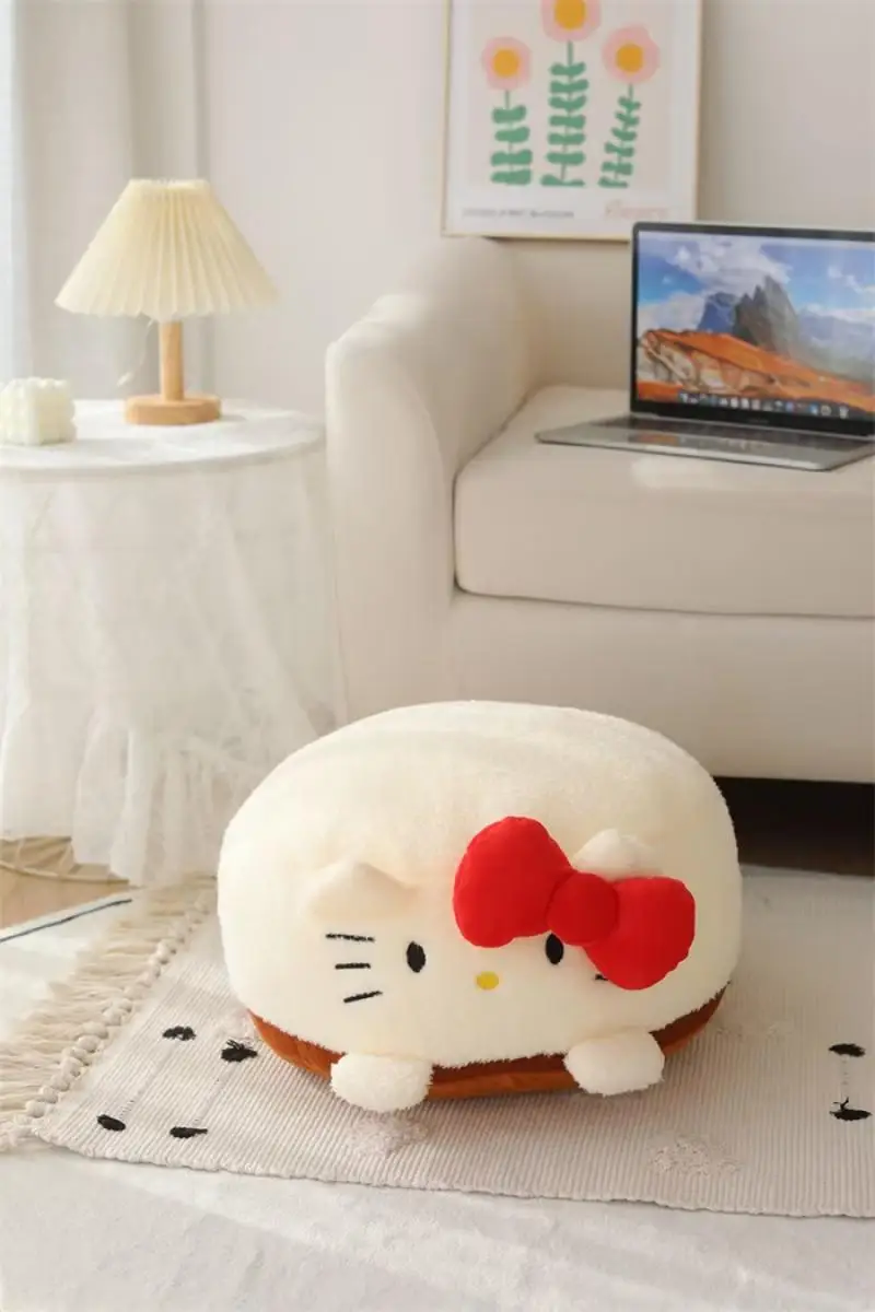 

Sanrio Hellokitty Kuromi Kawaii Cartoon Thick Seat Cushion Cinnamoroll Anime Cushion My Melody Cute Pillows Toys Birthday Gift