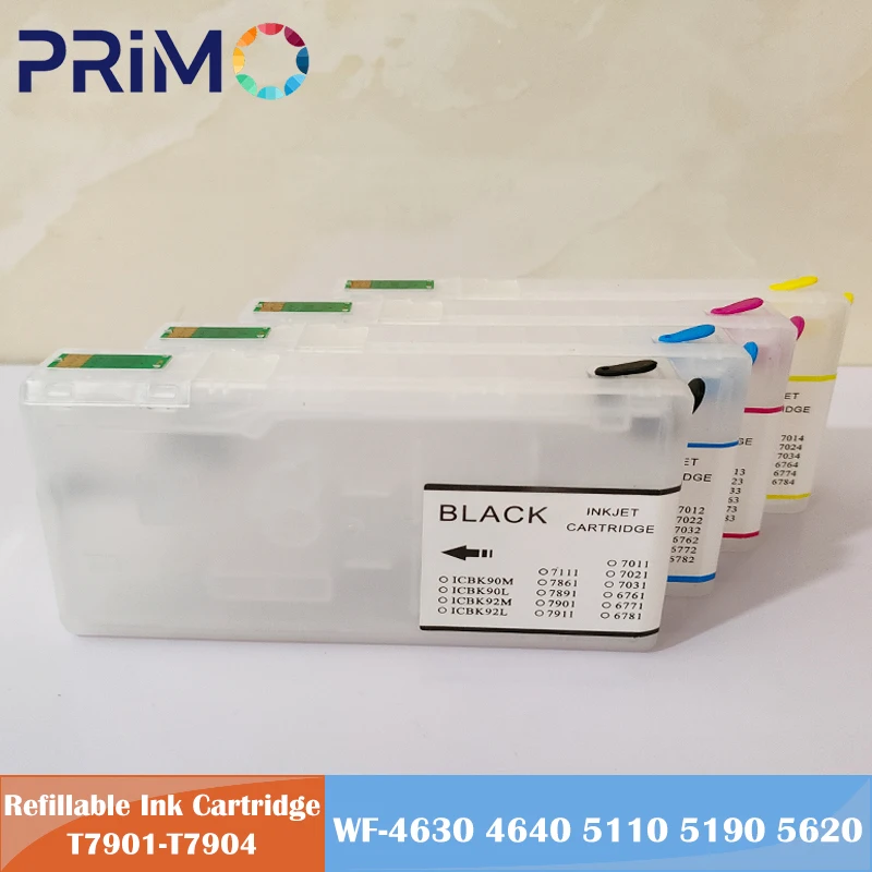 T7901-T7904 79XL 79 XL Европейский многоразовый чернильный картридж с чипом ARC для Epson main Pro