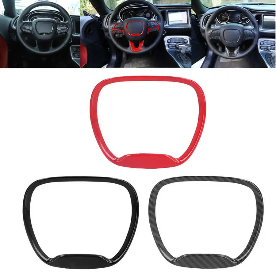 Чехол на руль салона автомобиля корпус из АБС-пластика подходит для Jeep Grand Cherokee SRT8