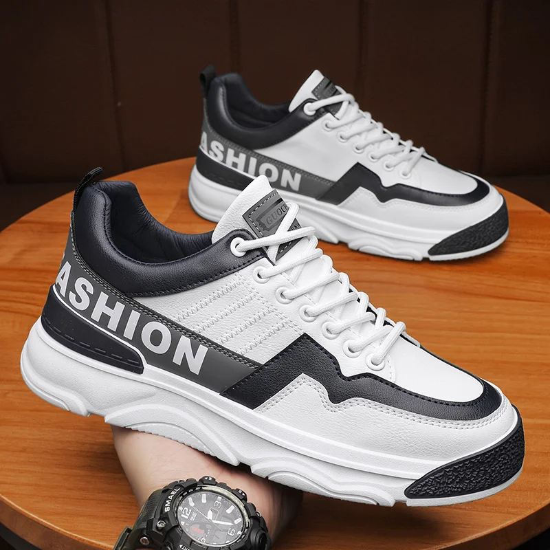 

Нескользящие мужские кроссовки для скейтборда, спортивная легкая повседневная обувь для ходьбы, разные цвета