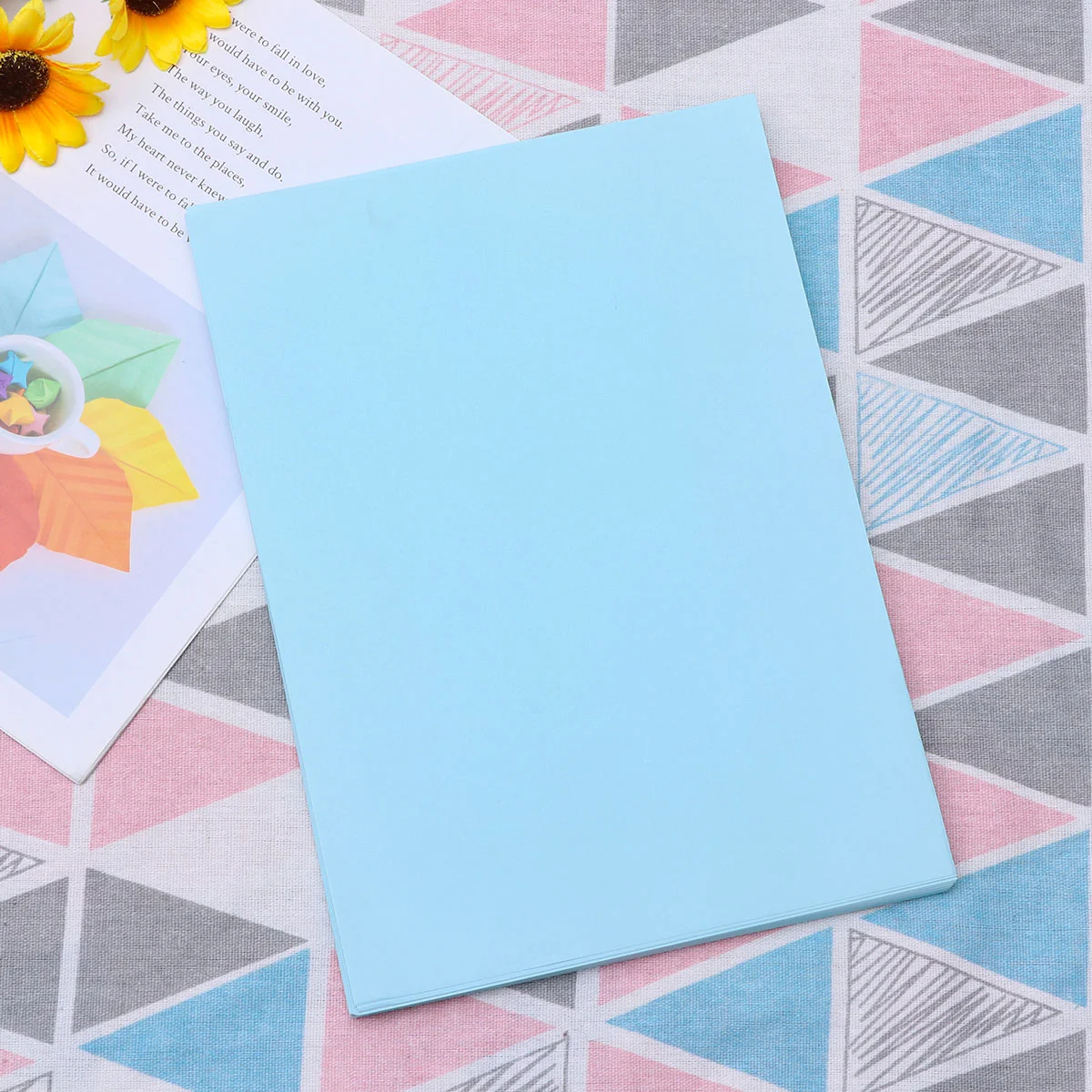 

100 Sheets Construction Papers Colored Multifunction Printing Child
