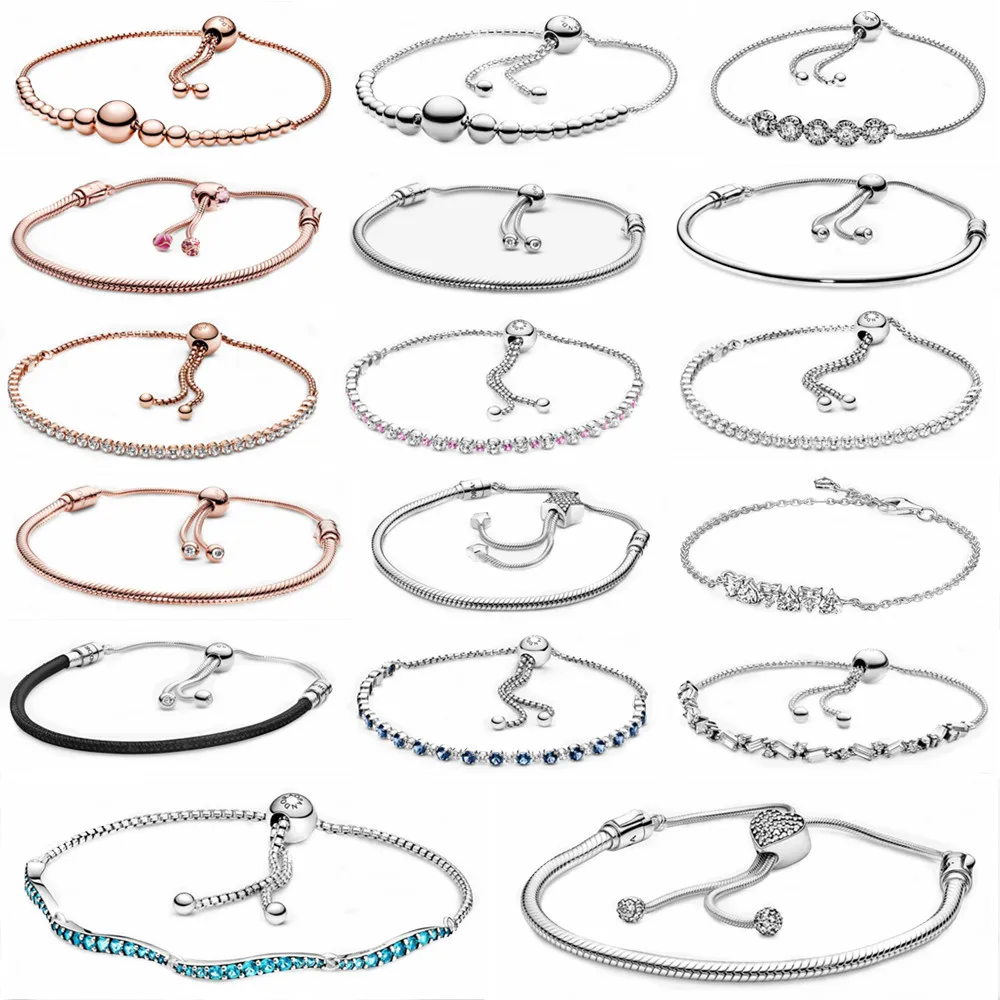 

Kenora Jewelry 2023 popular women's bracelet 925 sterling silver earrings suitable for DIY bead necklace gift jewelry