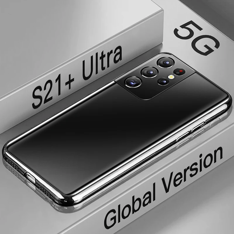 

Global Version S21Ultra 6.7 Inch Smartphone12GB RAM 512GB ROM Unlocked Dual SIM Android Cheap Mobile Phones Cellphones Celulares