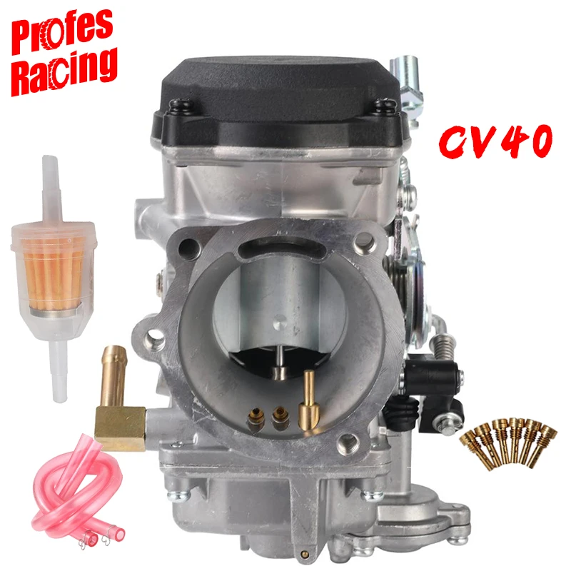 

Карбюратор для мотоцикла CV40, карбюратор 40 мм для Harley XL883 27490-04 27465-04Davidson Sportster Road King Super Glide 40 мм CV 40
