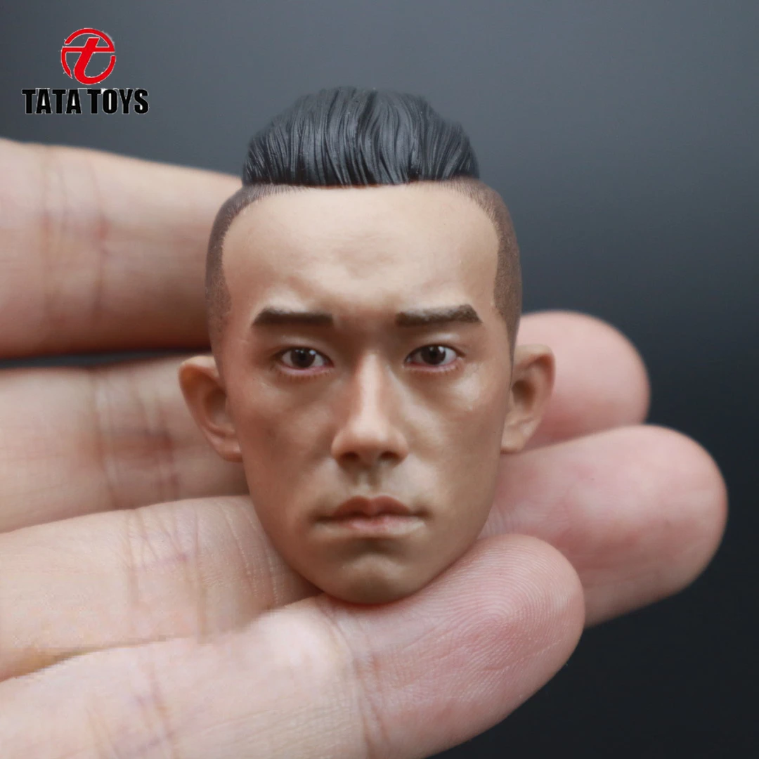 

IN STOCK 1/6 Scale male head Yi Yang Qianxi Chinese actor fit 12‘’ action figure body model