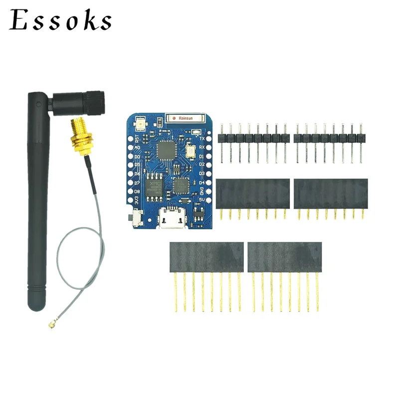 WEMOS D1 Mini Pro 4M 16M байт внешний антенный разъем на основе NodeMCU ESP8266 ESP-8266EX CP2104 WIFI макетная плата Micro