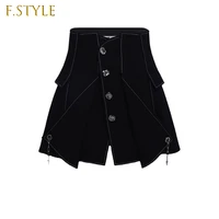 f girls women newest a line high mini skirt punk y2k e girl aesthetic short skirt harajuku