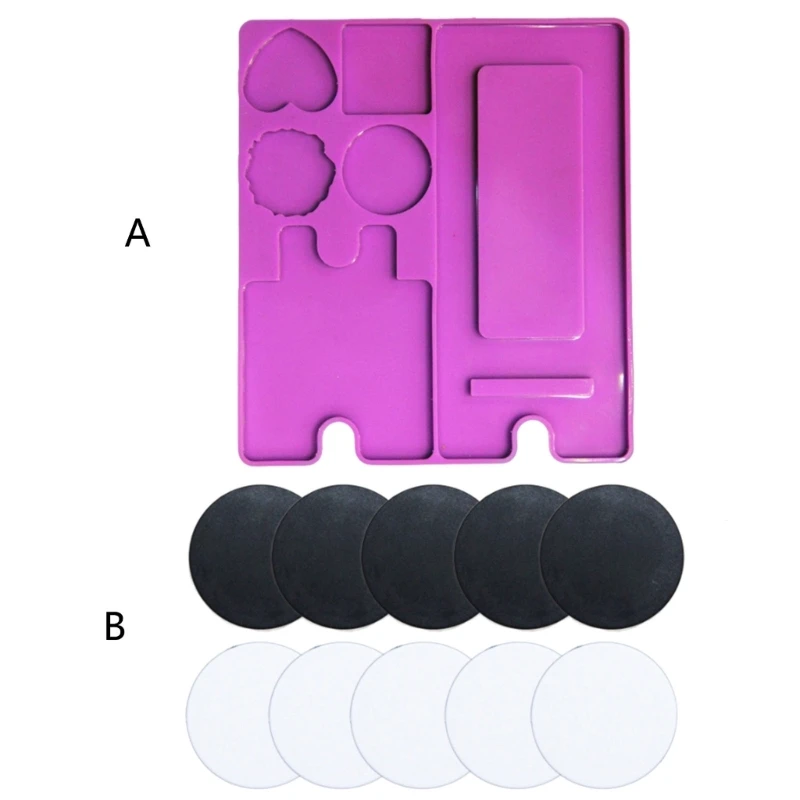 

Женская подставка, силиконовая резиновая форма, держатель для телефона, искусственная форма для кронштейна сотового телефона, антипригарн...