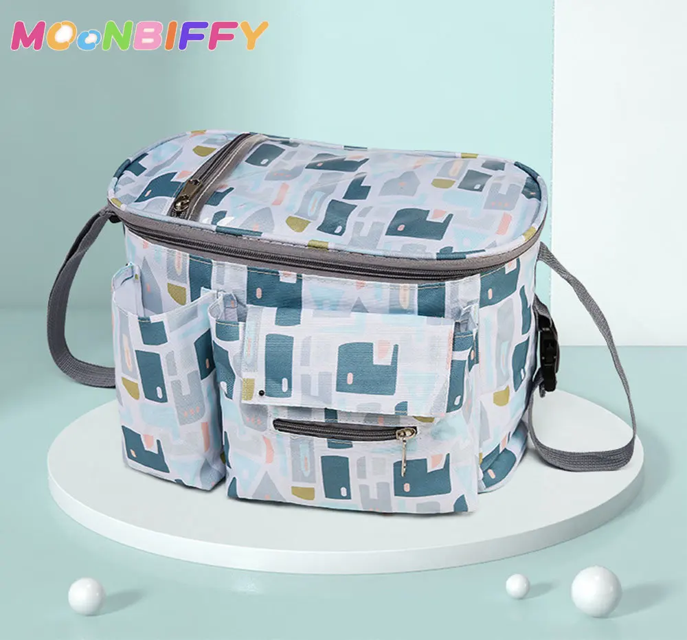 

Mommy Multifunction Portable Large Capacity Wet and dry separation Baby Diaper Bags Fashion Mummy Maternity Baby Stroller Bag