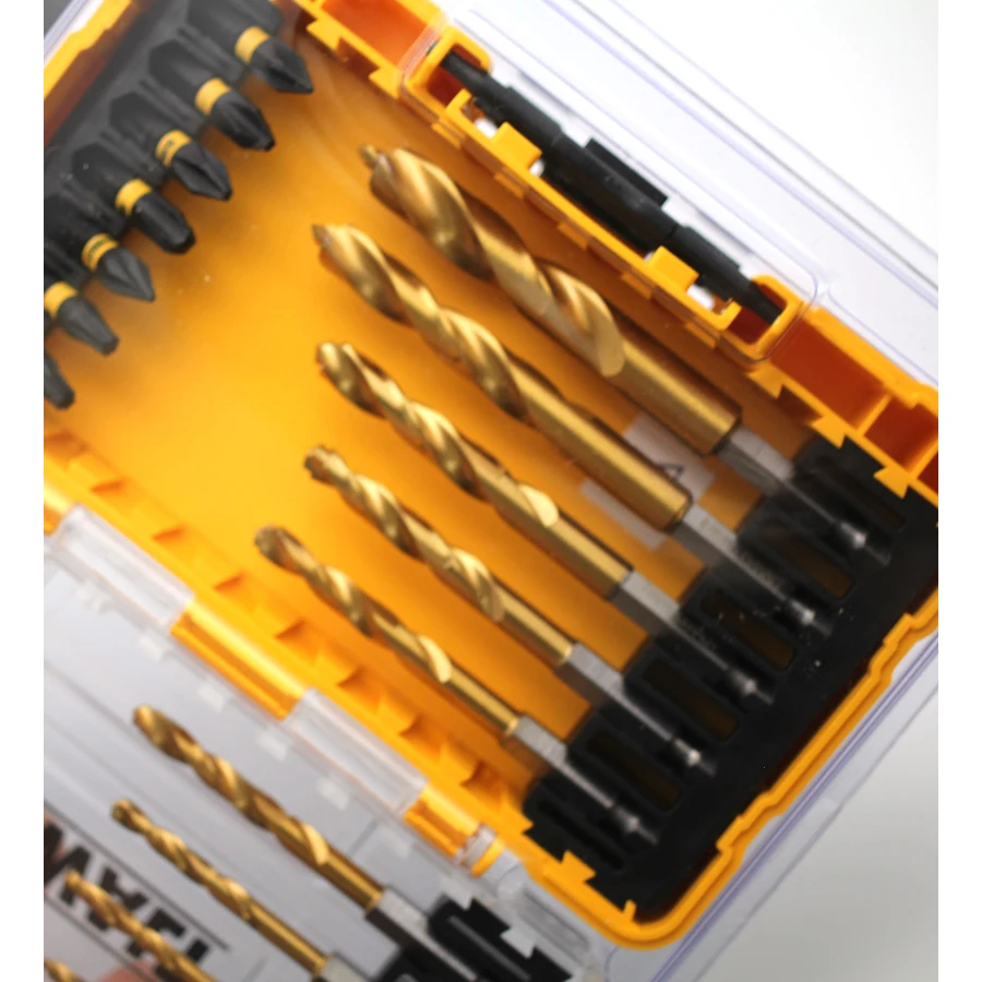 Набор бит для дрели DEWALT Flextorq 24 шт. металлические спиральные сверла аксессуары