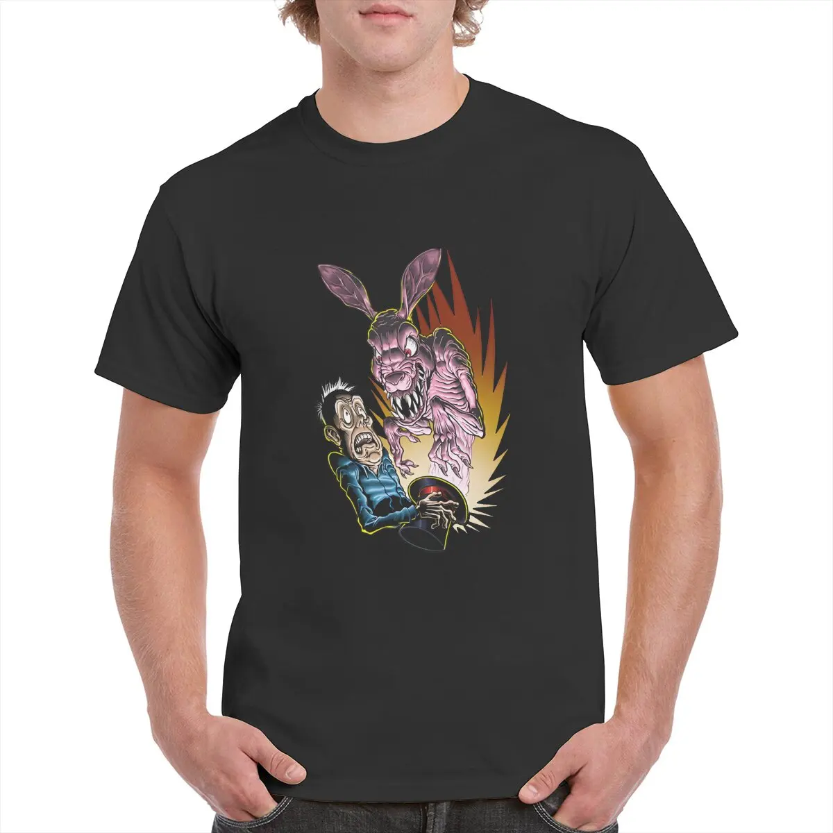 

HAT TRICK The Another Twilight Man's TShirt Twilight Crewneck Tops Fabric T Shirt Humor Top Quality Gift Idea