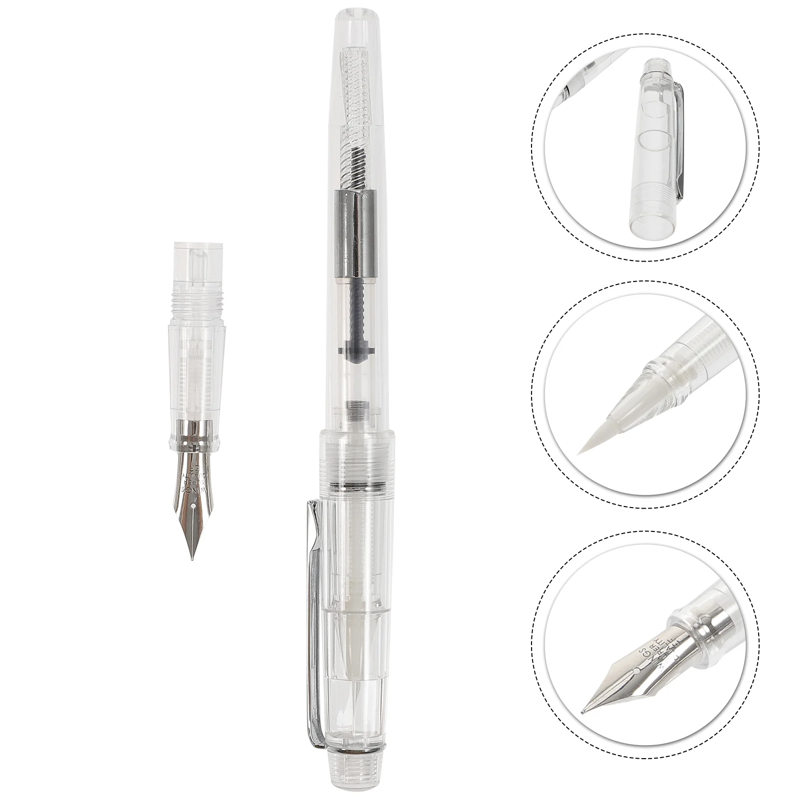 

Pen Fountain Pens Vintage Writing Calligraphy Business Students Smooth Parallel Handwriting Tip Soft Stationery Student Gift