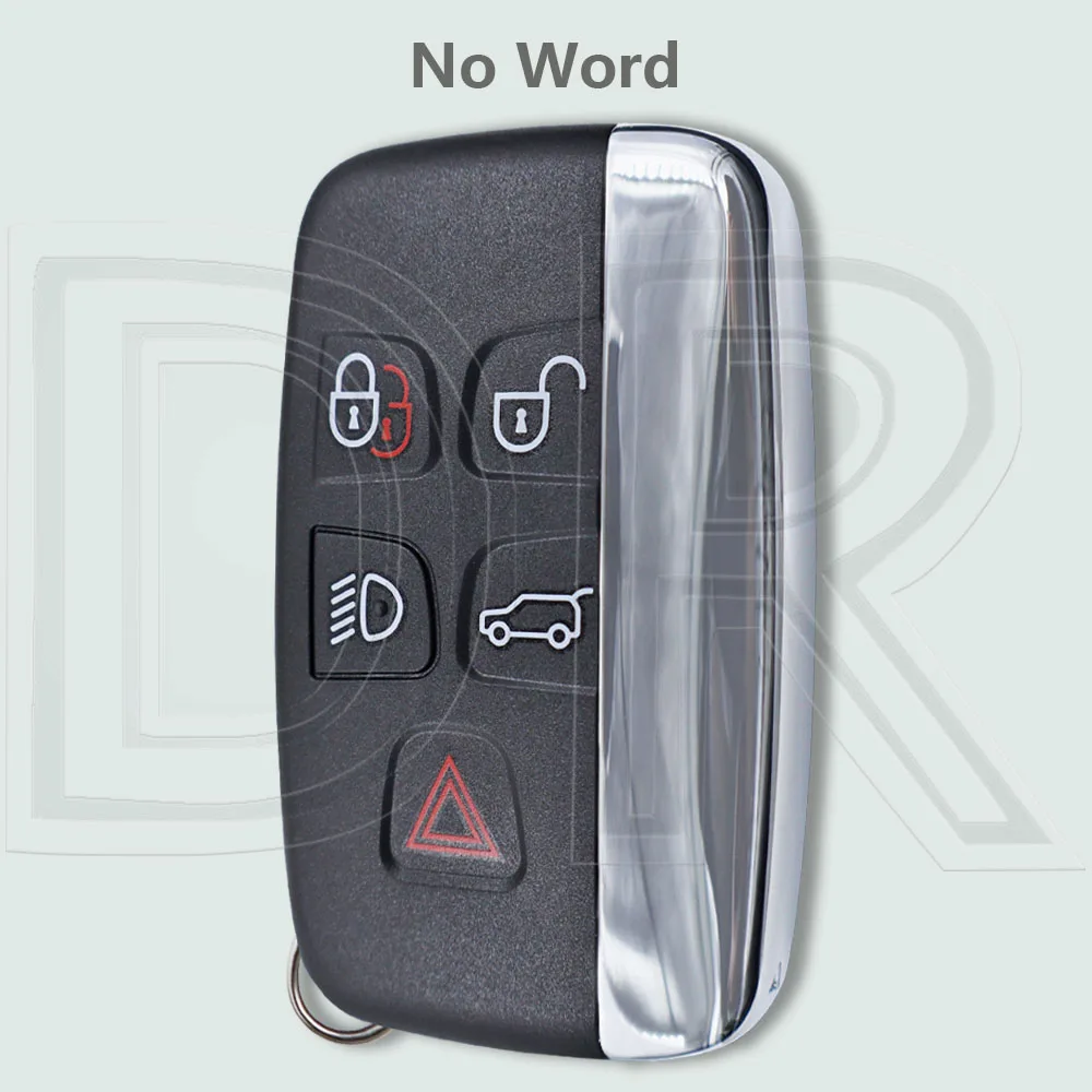 

Модифицированный чехол для автомобильного ключа с смарт-картой DR для Land Rover Range Rover Sport Evoque Freelander Discovery 4, Jaguar Land Rover Velar