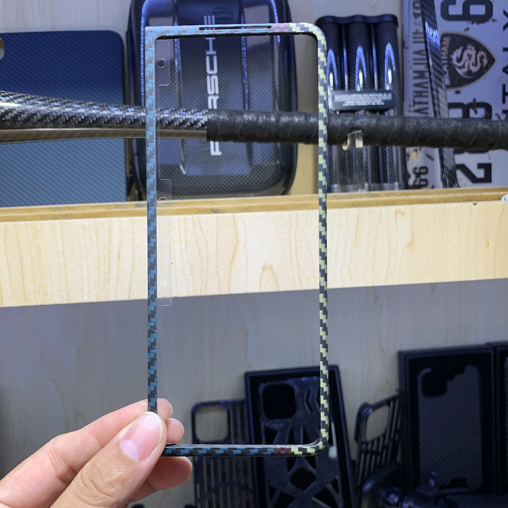 Ceny QADIR Do Samsung Galaxy Z Fold 4 Etui Z Czystego Włókna Węglowego Anty-upadek Cienka Obudowa Z Włókna Aramidowego Z Krotnie 4