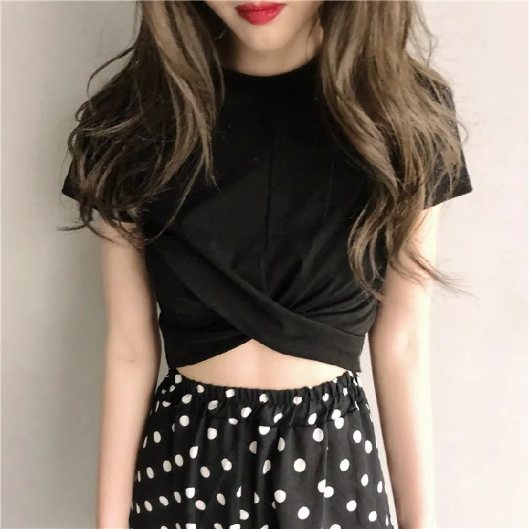 

Soft Basic T Shirt Women Summer Short-sleeved New Casual Solid Tee Female Loose Simple Short Tops Korean Fashion Woman Clothing