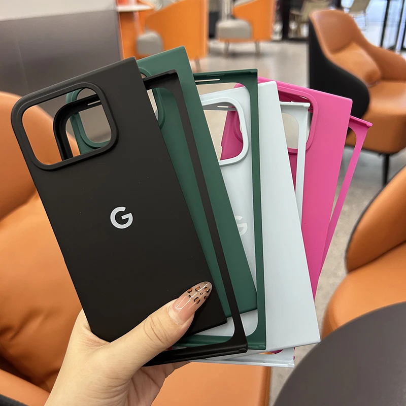 Чехол для Google Pixel 9 Pro Fold Hard PC Flip Phone Case Ультратонкий защитный чехол от падения 2 Fold2