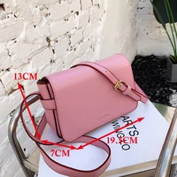 2022 new mini high quality pu leather flap bags for women summer lady shoulder handbag simple female daily flap crossbody bag