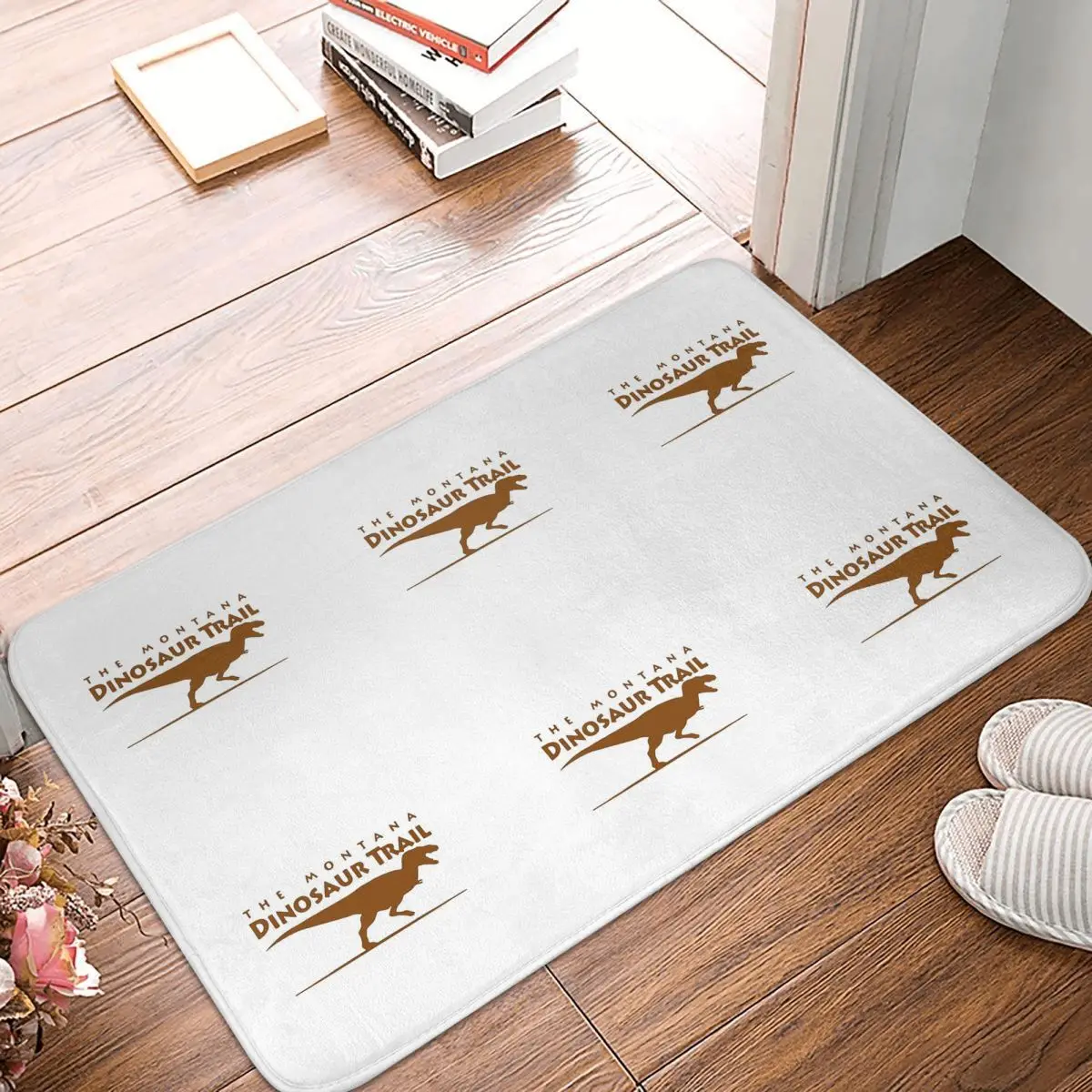 

Dinosaur Dino Bathroom Mat Montana Trail Doormat Living Room Carpet Balcony Rug Home Decoration