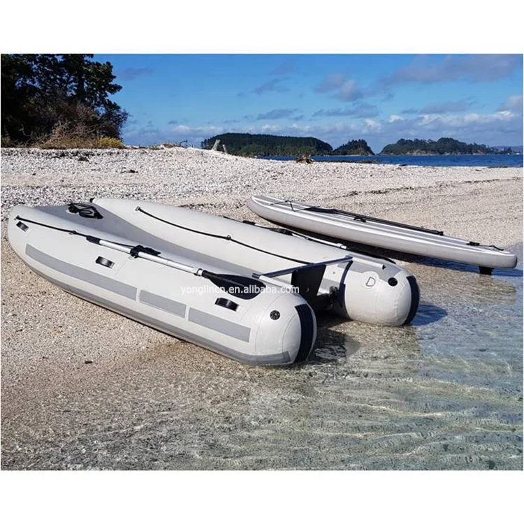 Надувная гоночная лодка Hypalon Катамаран Распродажа Сверхмощный надувной