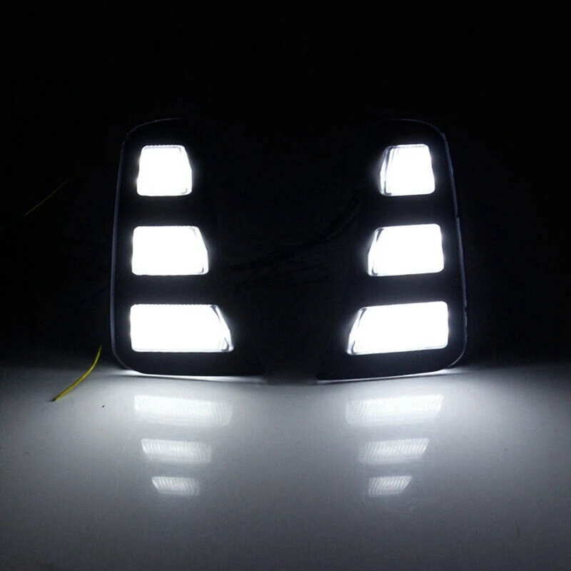 Дневные ходовые огни дневные Противотуманные фары для KIA Pegas Soluto 2018 2019