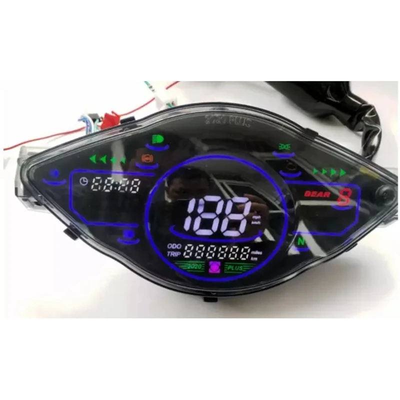 

Цифровой светодиодный измеритель для Honda Wave100 Wave 100R Wave110 Wave110r Speed метр одометра